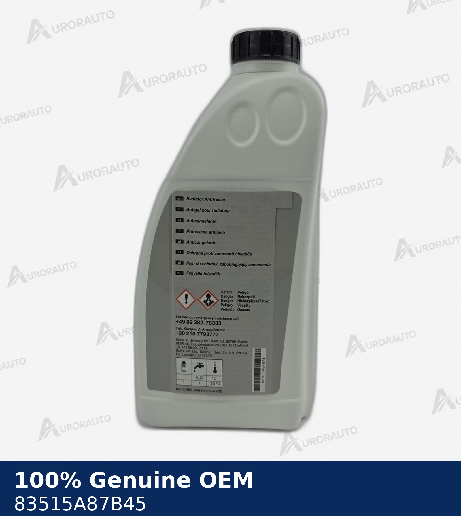 Antigelo radiatore BMW Motorrad Originale OEM 83515A87B45 2