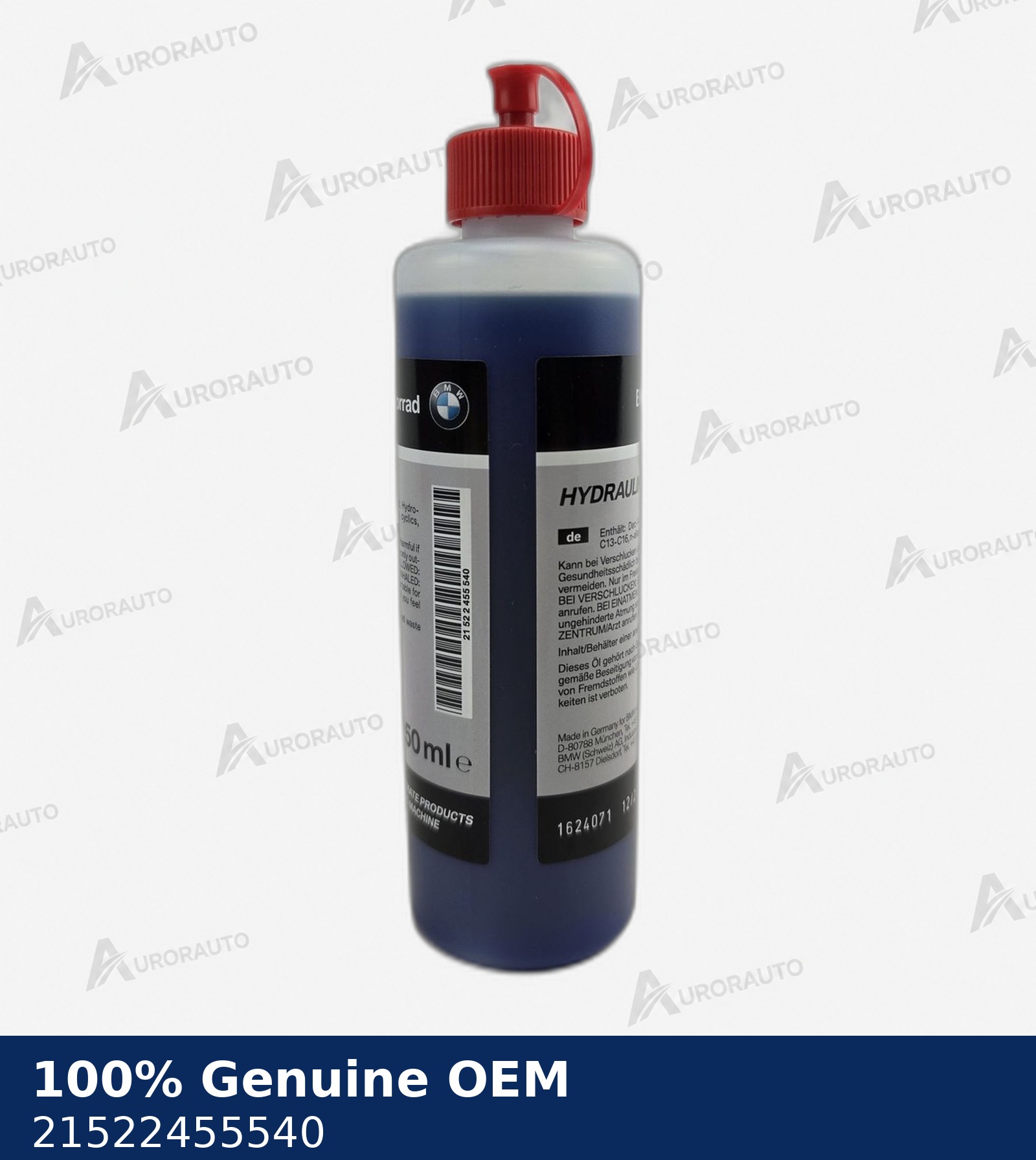 BMW Motorrad Hydraulic Oil Hyspin V10 21522455540 3