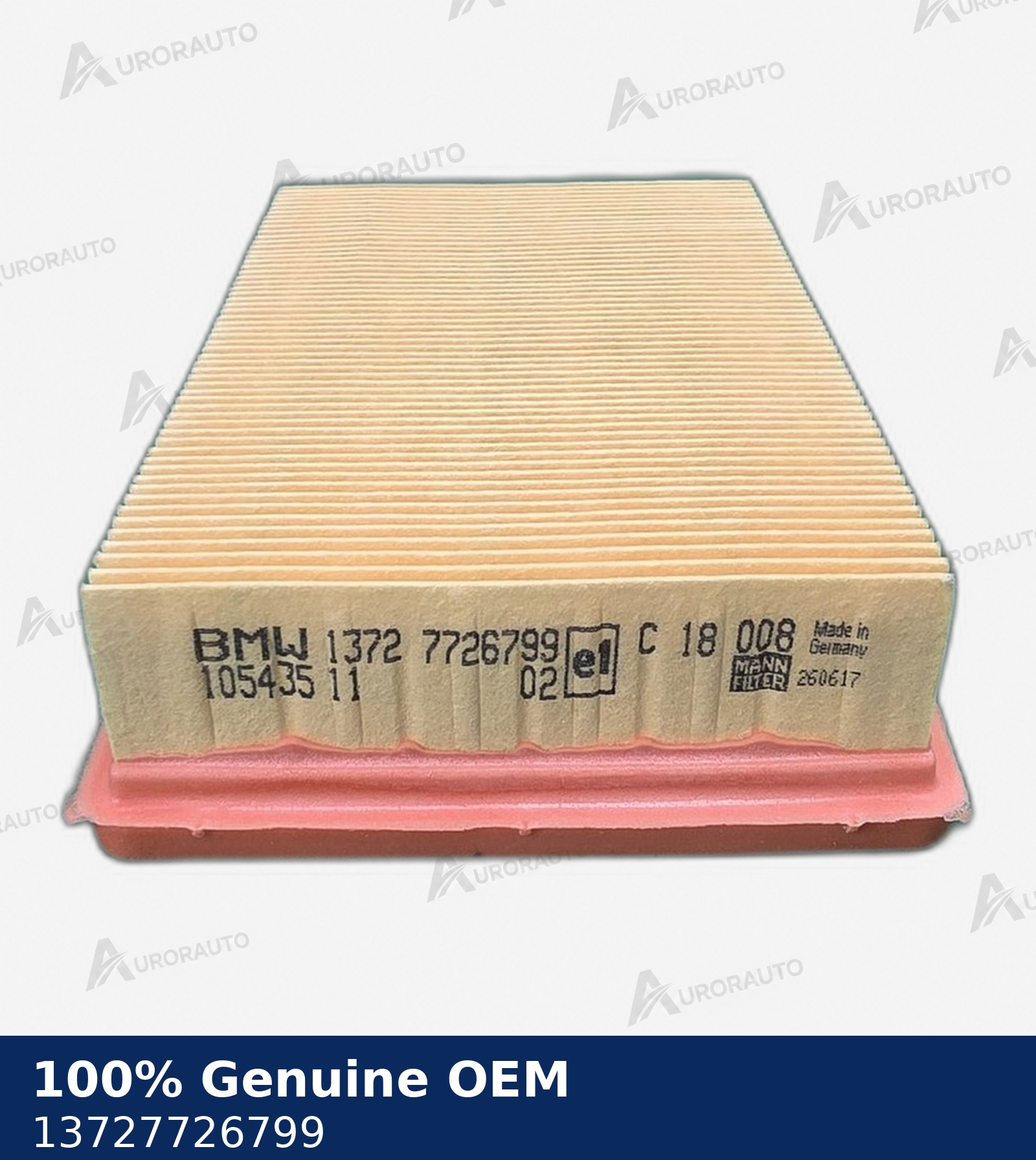 BMW Motorrad Air Filter Element 13727726799 2